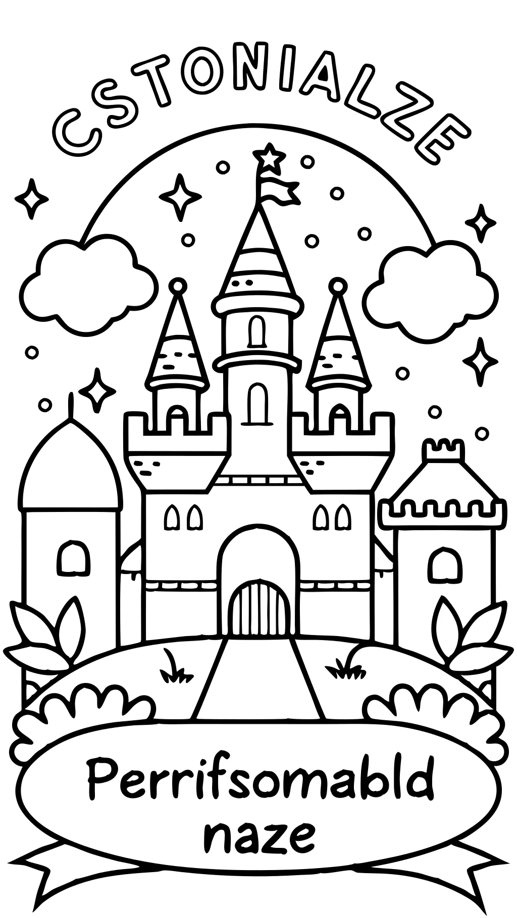 personalized coloring pages